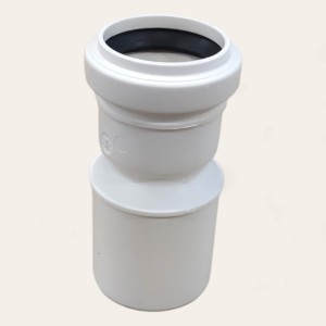 Redukcja KANALIZACYJNA 50x40mm Rury PCV Złączka DŁUGA Wysoka Odpływowa