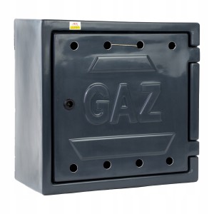 Z2 szafka skrzynka gazowa 450x450x250 grafit
