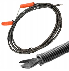 Sprężyna kanalizacyjna fi10 3m spirala żmijka do rur przetykacz