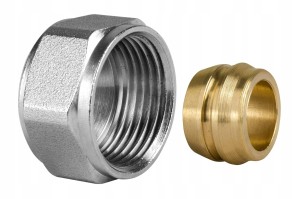 Eurokonus 3/4 x 15mm do rur miedzianych adapter złączka zaciskowa łącznik