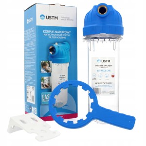 Korpus EMI 10″ z przyłączem mosiężnym+płytka+klucz 1/2 cal USTM komplet 10'