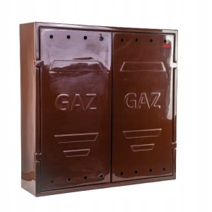 Szafka gazowa na 3/4 gazomierze 1000x1000x250