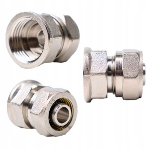 Złączka PEX 16x1/2 GW Alupex Skręcana Przejściówka Mufa Redukcja Skrętna