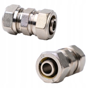 Mufa PEX złączka 16 x 16 mm dwuzłączka