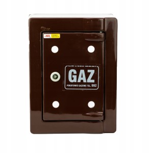 Skrzynka na zawór gazowy 260x340x150 ramka