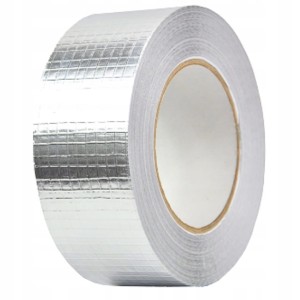 Taśma Aluminiowa ZBROJONA Samoprzylepna 100mm 100m WZMOCNIONA do SPIRO FLEX