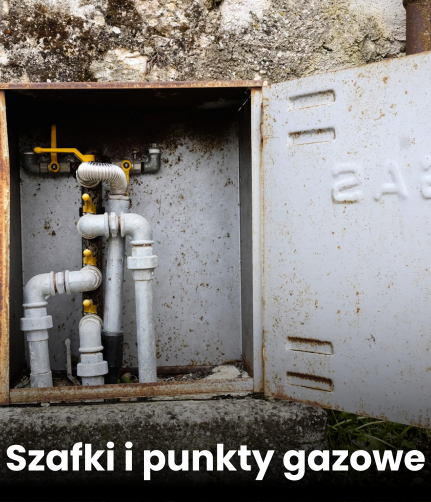 Szafki i punkty gazowe